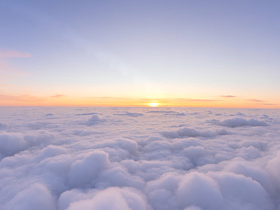 现代天空HDR 晴天 云层 云朵 云彩 天空 黄昏