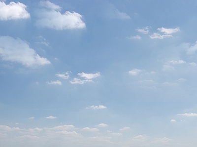 现代天空外景 天空材质云朵 天空 晴朗天空 蓝天白云