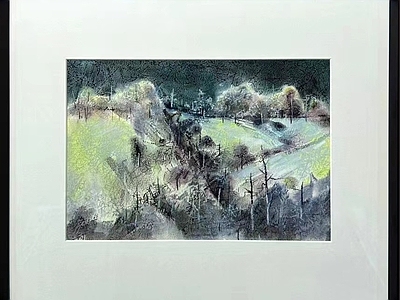 新中式日式挂画 山水画 风景画 艺术挂画 水墨画 抽象挂画