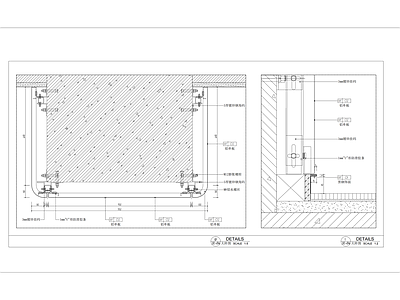 现代其他节点详图 墙面铝单板干挂 干挂铝板 施工图