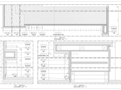 现代墙面节点 墙体墙面大样图 电视 家装节点 节点图 施工图