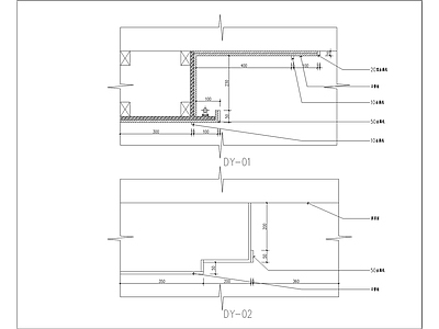 现代客厅 节点大样图 立面图 小户型 别墅 施工图