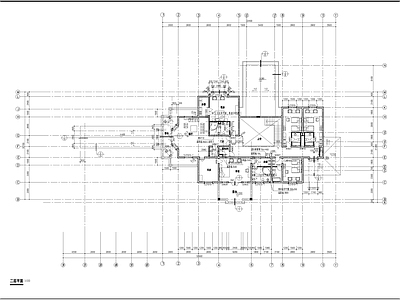 欧式酒店建筑 餐饮建筑 施工图