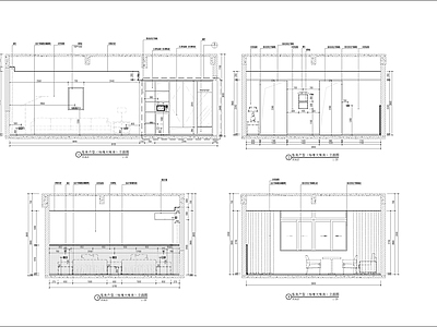 现代简约酒店建筑 室内装饰 客房标准间 施工图