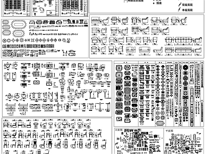 现代家装图库 常用素材 素材 装修设计素材 家装素材 室内设计素材 施工图