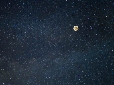 现代风景 夜空 星空 星星 天空