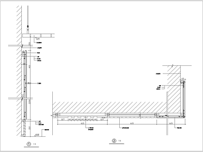 现代其他节点详图 成套防火板倍耐板 装饰墙面造型节点 施工图