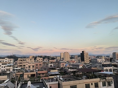 现代复古天空外景 城市天空之境 黄昏天空 夕阳天空