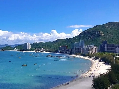 极简现代风景 天空海滨 海洋