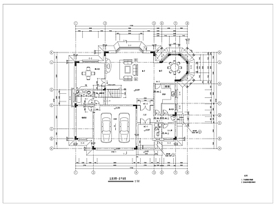 法式欧式别墅建筑 整套简易别墅建筑 独栋别墅 自建房 施工图