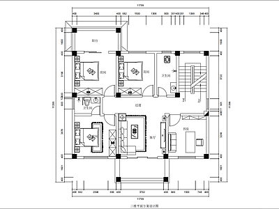 现代新中式家装图库 自建房别墅图纸 施工图