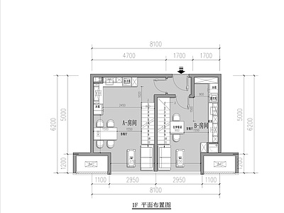 其他家装空间 loft 公寓 装修图 施工图