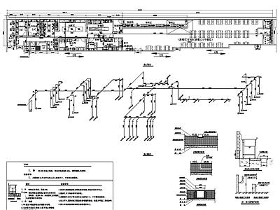 给排水图 员工食堂给排 施工图