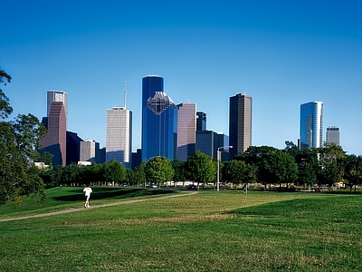 现代城市外景 城市外景 广场外景 公园