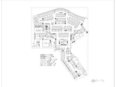 现代自助餐厅 海鲜餐厅 轻奢 全 施工图