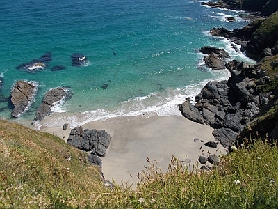 现代风景 白天海边沙滩