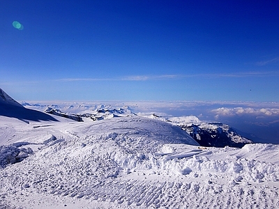 北欧风景 雪 自然风景