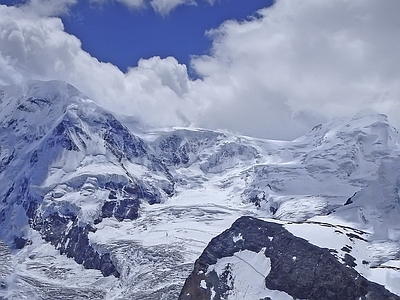 北欧风景 雪 雪景