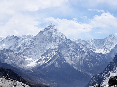 北欧风景 雪 雪景