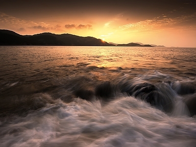 现代风景 海滩