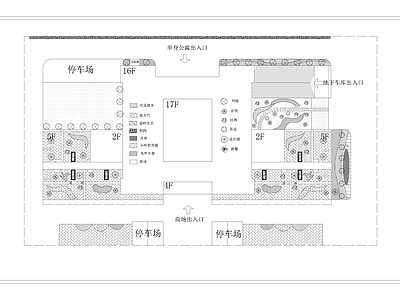 现代新中式展台 单身公寓公园 配套公园 公寓 口袋公园 体育公园 施工图