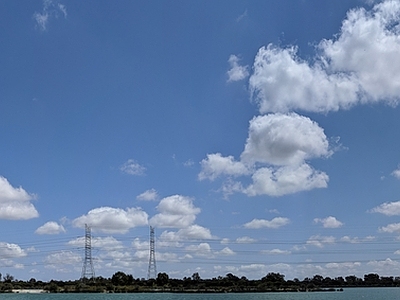 天空外景 超清多云白天天空