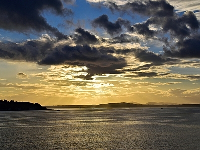 现代其它外景 海边天空外景