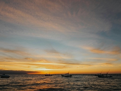 现代其它外景 海边天空外景