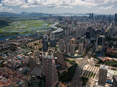 现代城市外景 都市外景