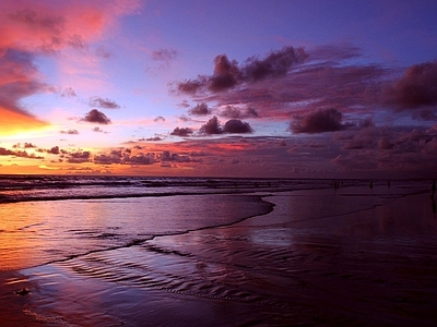 现代其它外景 傍晚天空 傍晚海滩外景 傍晚外景 夕阳外景