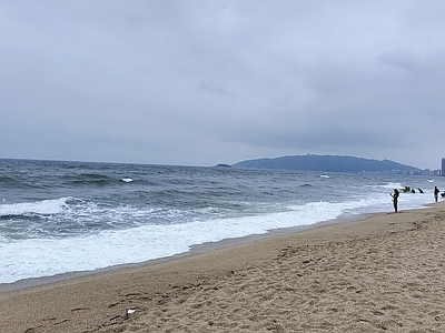 现代新中式风景 大海