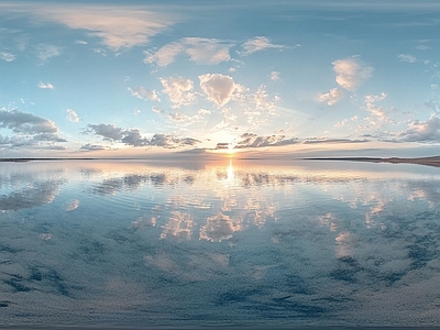 现代天空HDR 蓝天白云天空全景