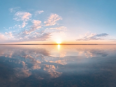 现代天空HDR 蓝天白云天空全景