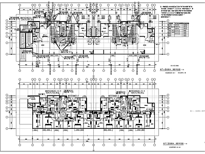 给排水图 住宅楼水施图 建筑给排水 施工图