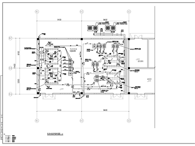 给排水图 建筑给排水 生活水泵房大样 施工图