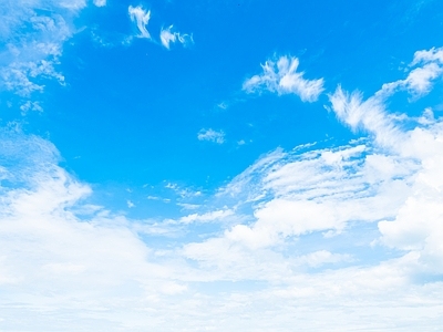 现代天空外景 纯净蓝天白云 白天天空