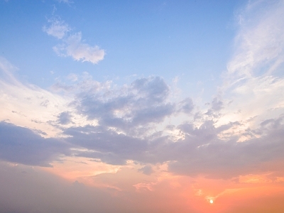 现代天空外景 纯净浪漫唯美天空