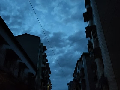 风景 清晨 天空 街道