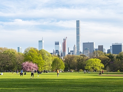 现代城市外景 广场外景 公园外景 城市绿地