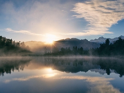 现代风景 户外风景 自然风景 山水风景 外景风景 夕阳