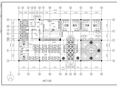 中式咖啡厅 藏式咖啡厅 猫咖 施工图