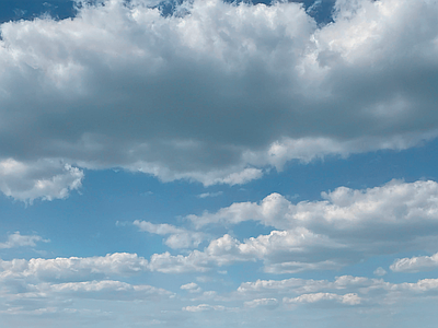 现代天空外景 白天天空 蓝天白云晴朗天空 多云的 高空云