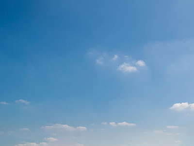 现代天空外景 白天天空 蓝天白云晴朗天空 干净通透的天空