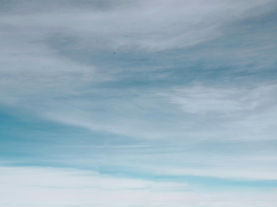 现代天空外景 白天天空 雪山天空 多云的晴朗天空 通透的蓝天白云 梦幻唯美的