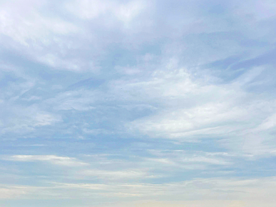 现代天空外景 白天天空 干净唯美的天空 晴朗的蓝天白云 色彩丰富的通透的 多云的天空