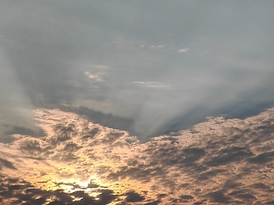 现代天空外景 黄昏天空 阴天天空