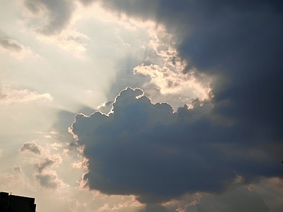 现代天空外景 阴天天空