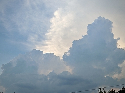 现代天空外景 阴天天空