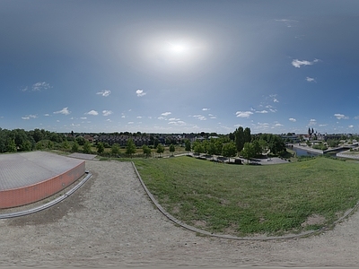 现代城市外景 白天城市外景 道路外景 广场外景 公园