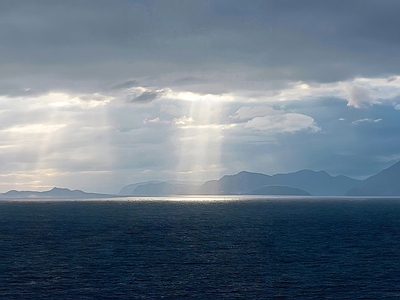 现代风景 天空 海洋 白天